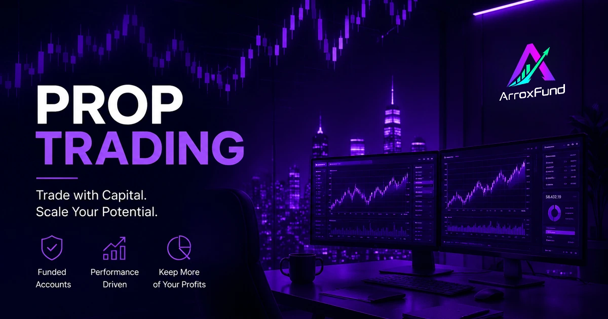 What is prop trading explained by ArroxFund